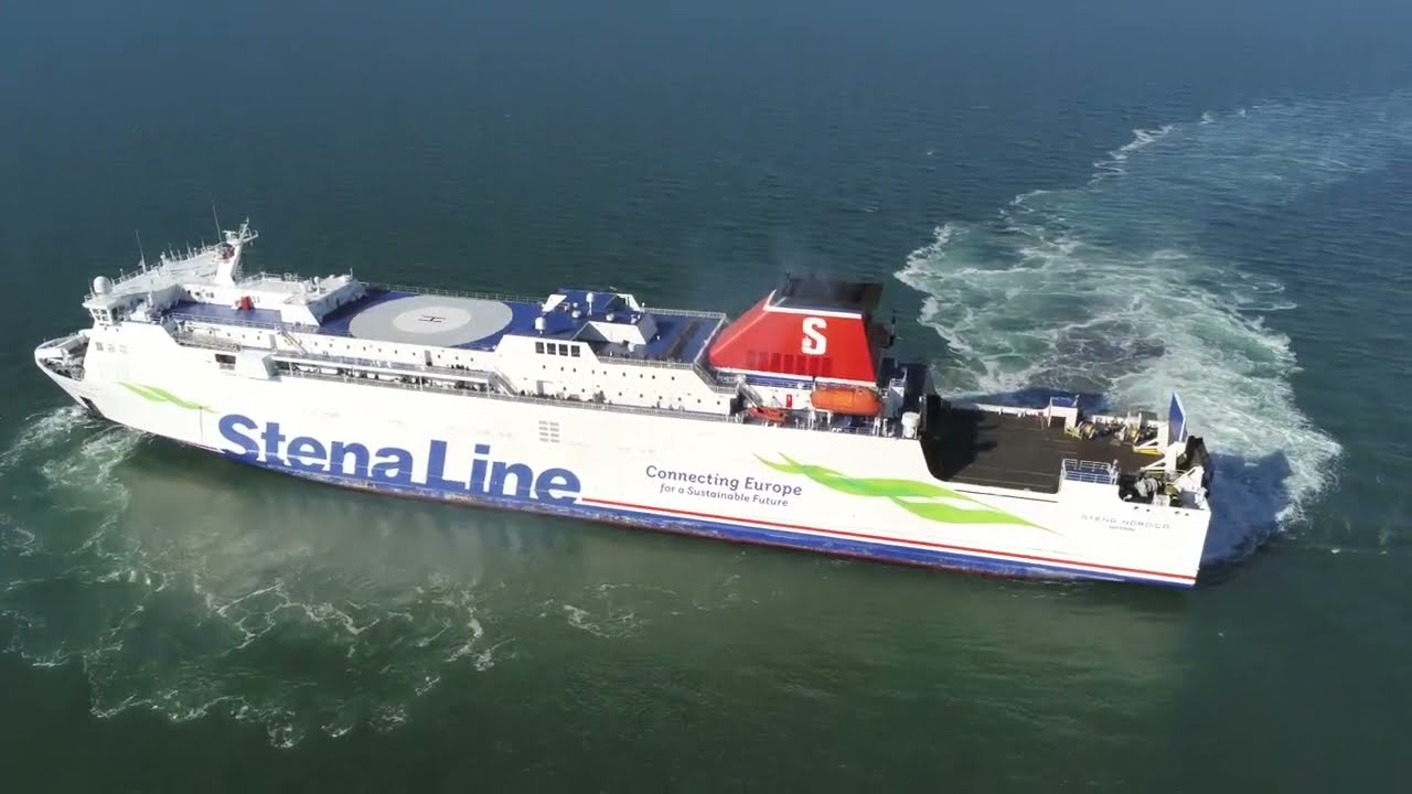 Stena Nordica arriving in Rosslare Harbour 17/09/2019