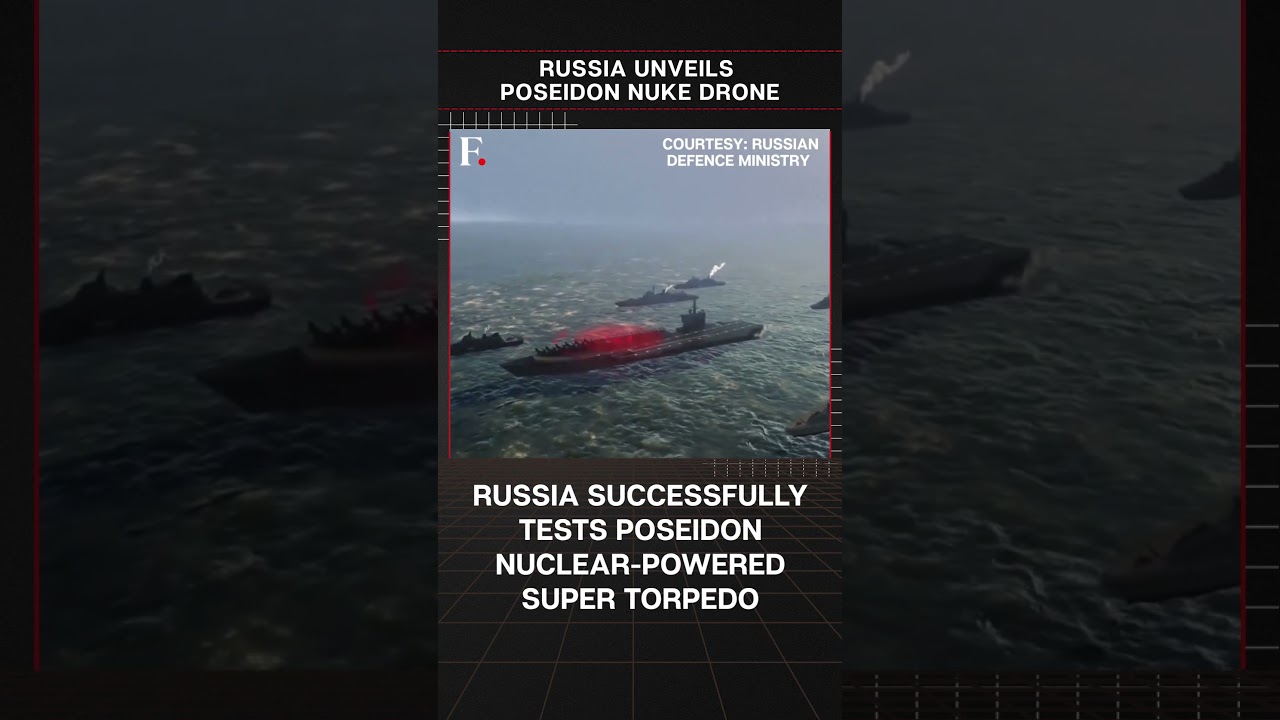 #FirstpostNews: Russia Successfully Tests Poseidon Nuclear-Powered Super Torpedo | N18G