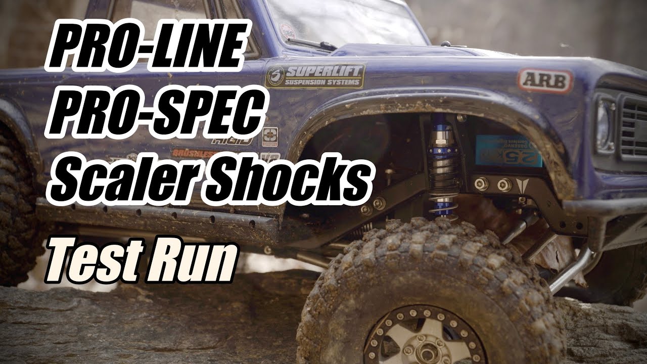 Vanquish VS410 Pro Test run for Proline Pro-spec Scaler Shocks