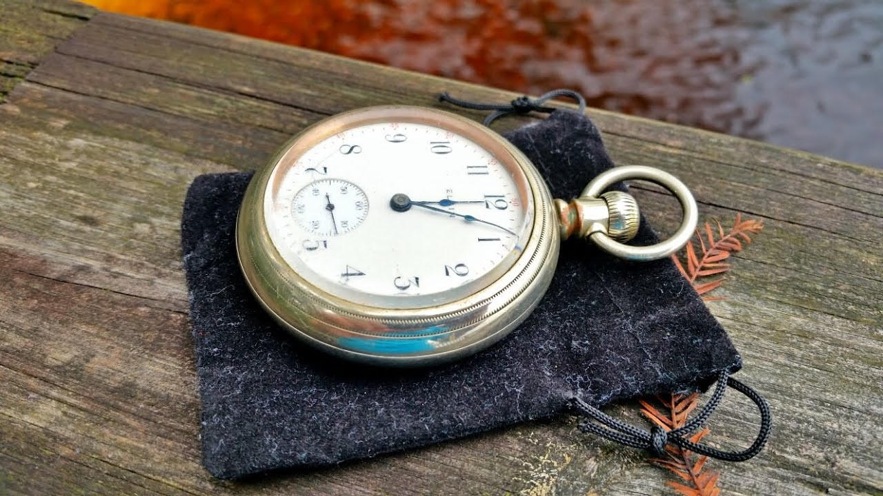 Vintage Elgin18s open face railroad pocket watch Review