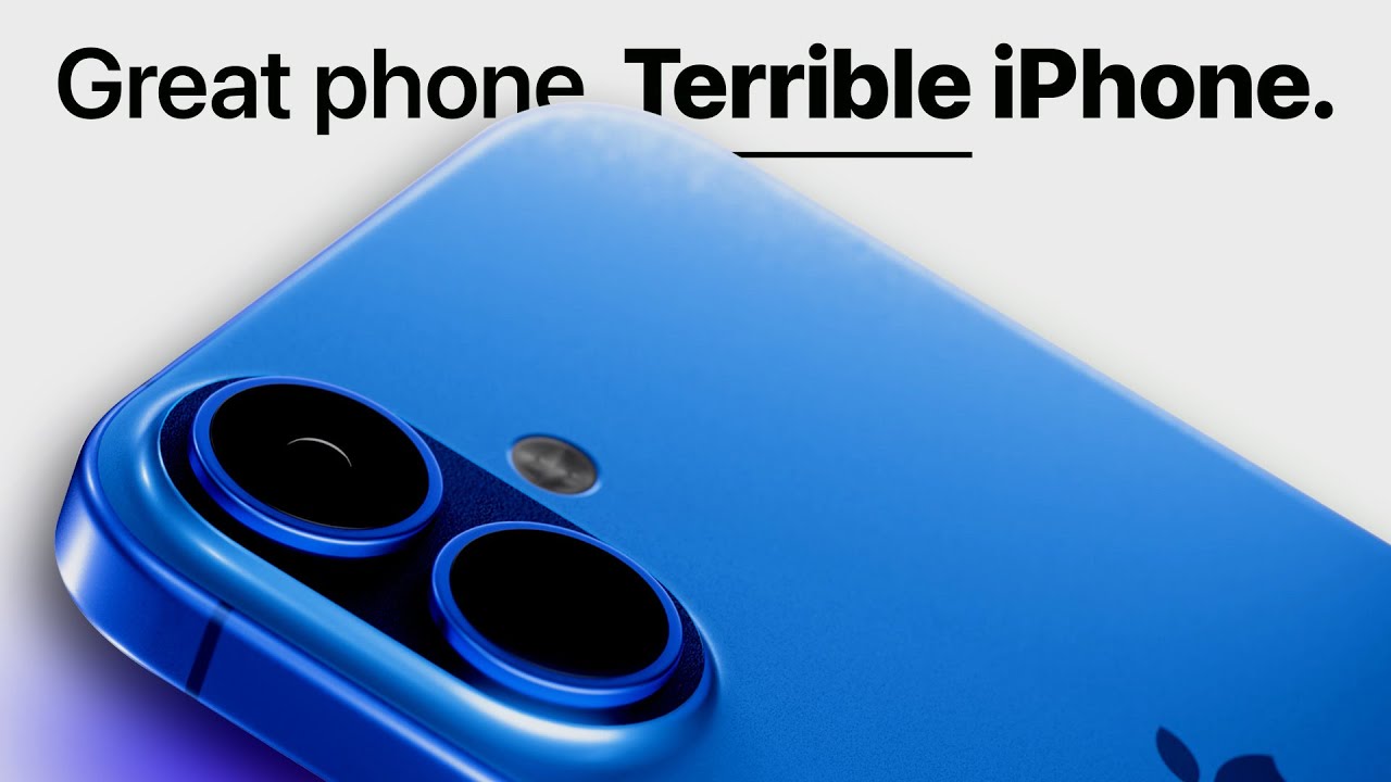 iPhone 16 is a terrible iPhone.