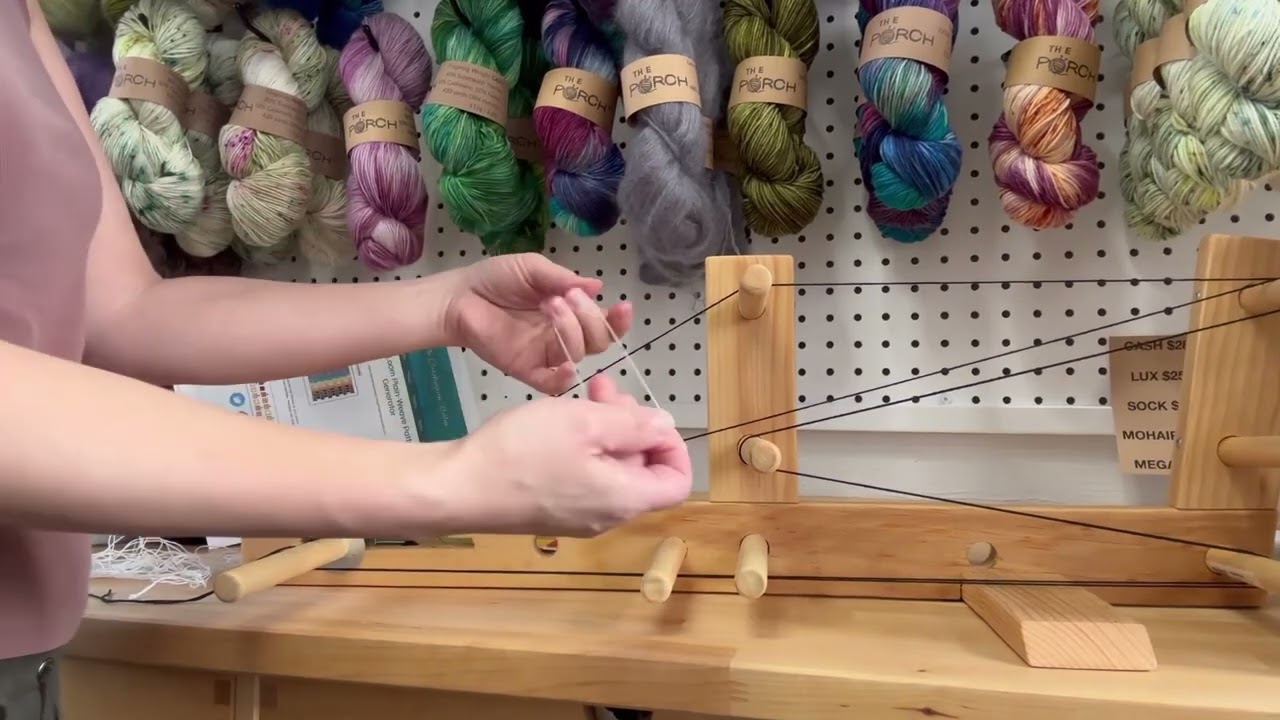 How to warp and weave an Inkle Loom