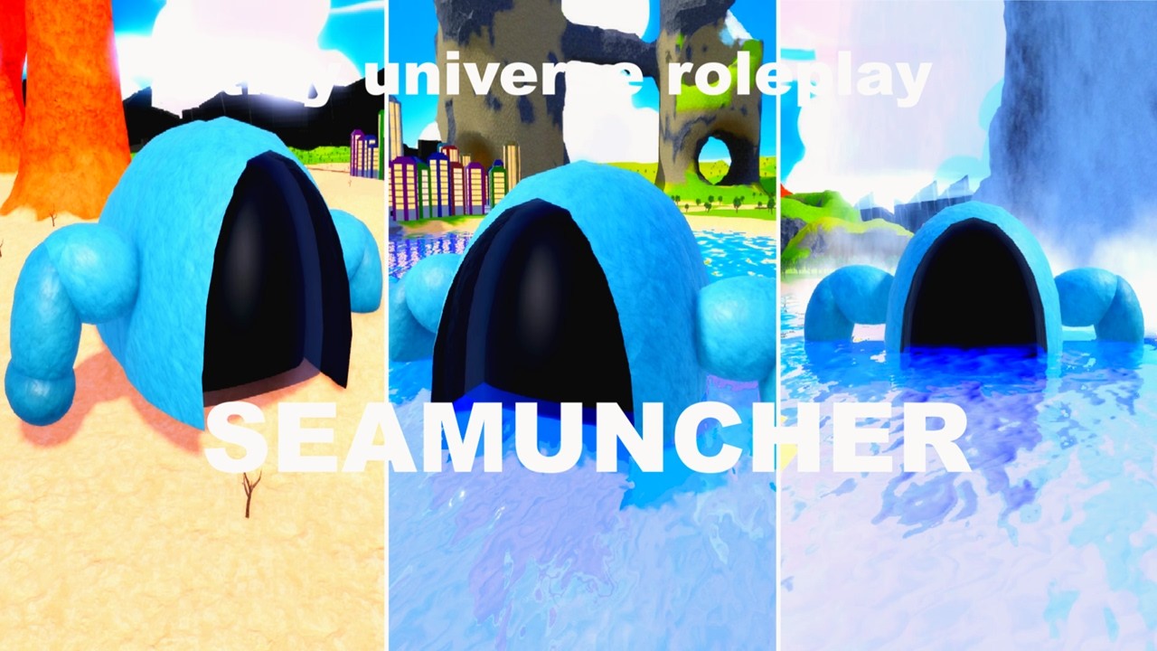 How to get SEAMUNCHER BADGE + SEA MUNCHER MORPH in TINY UNIVERSE ROLEPLAY TUR NEW MAP UPDATE ROBLOX