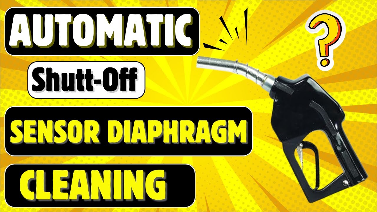 How to Clean Automatic Fuel Nozzle Shut-Off Sensor Diaphragm | Petrol Nozzle Repair Tutorial