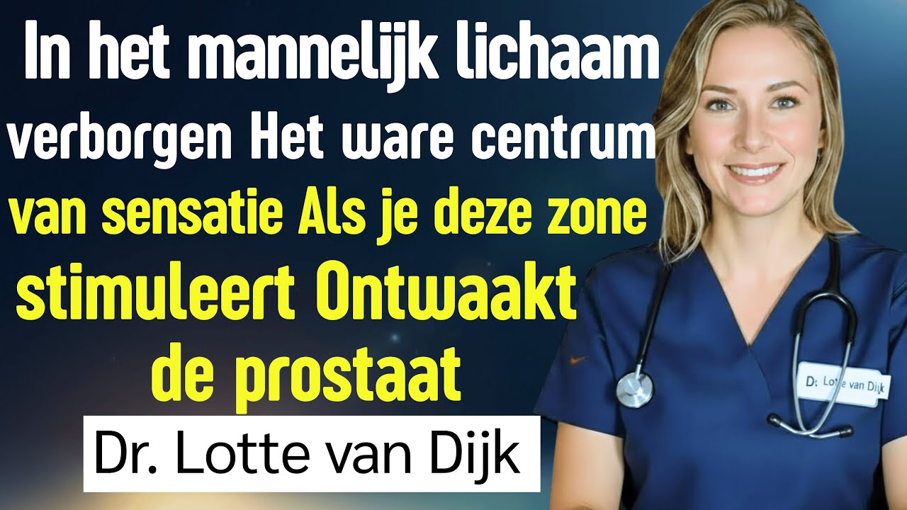 De Prostaatrevolutie: Wat Mannen Boven de 50 Moeten Weten Over Deze Verborgen Zone | Dr. Lotte va...