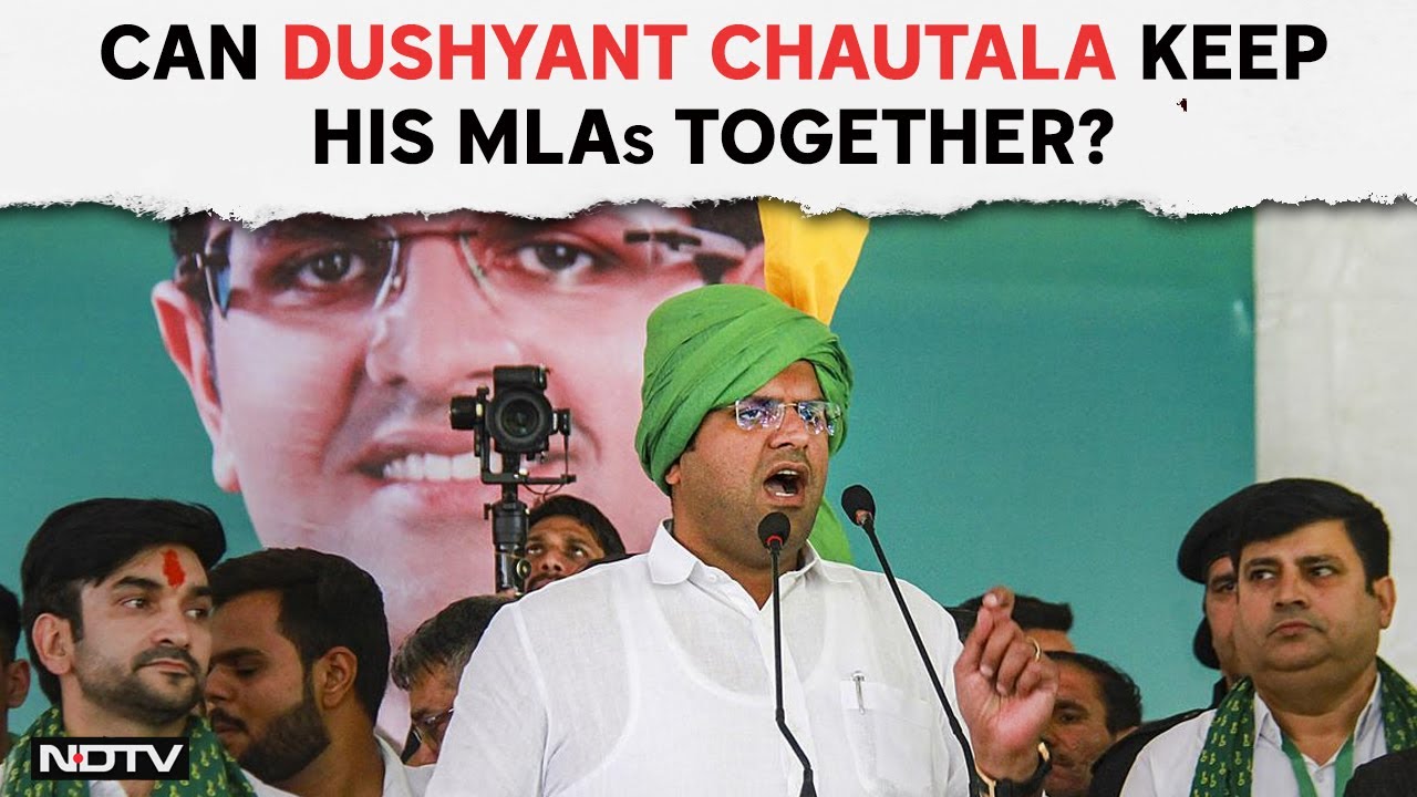 Haryana Political Crisis Updates | Can Dushyant Chautala Keep His MLAs Together?