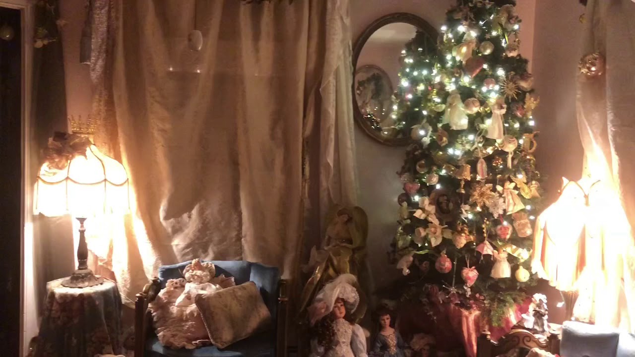 Victorian Christmas Decorations with a splash of Disney!