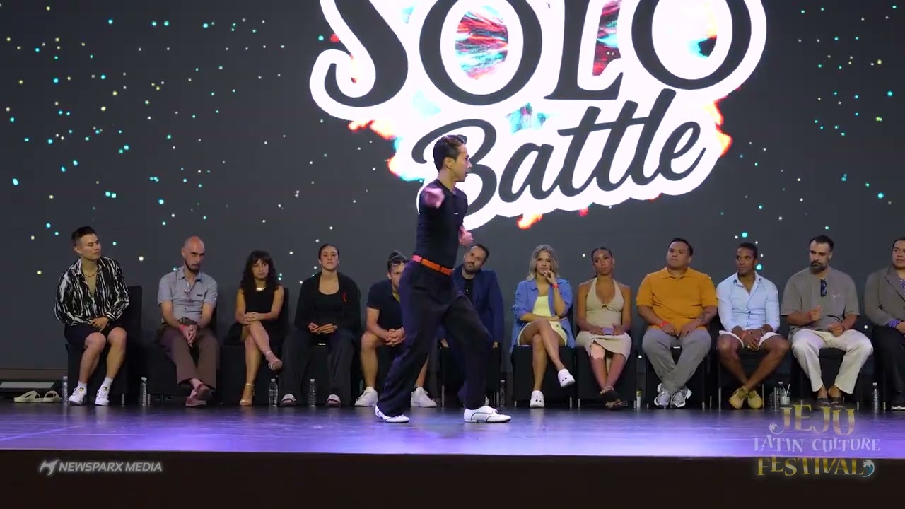 2025 JLCF - Salsa Solo battle - Wong J VS Jinwei  (Video : Phil Nguyen)
