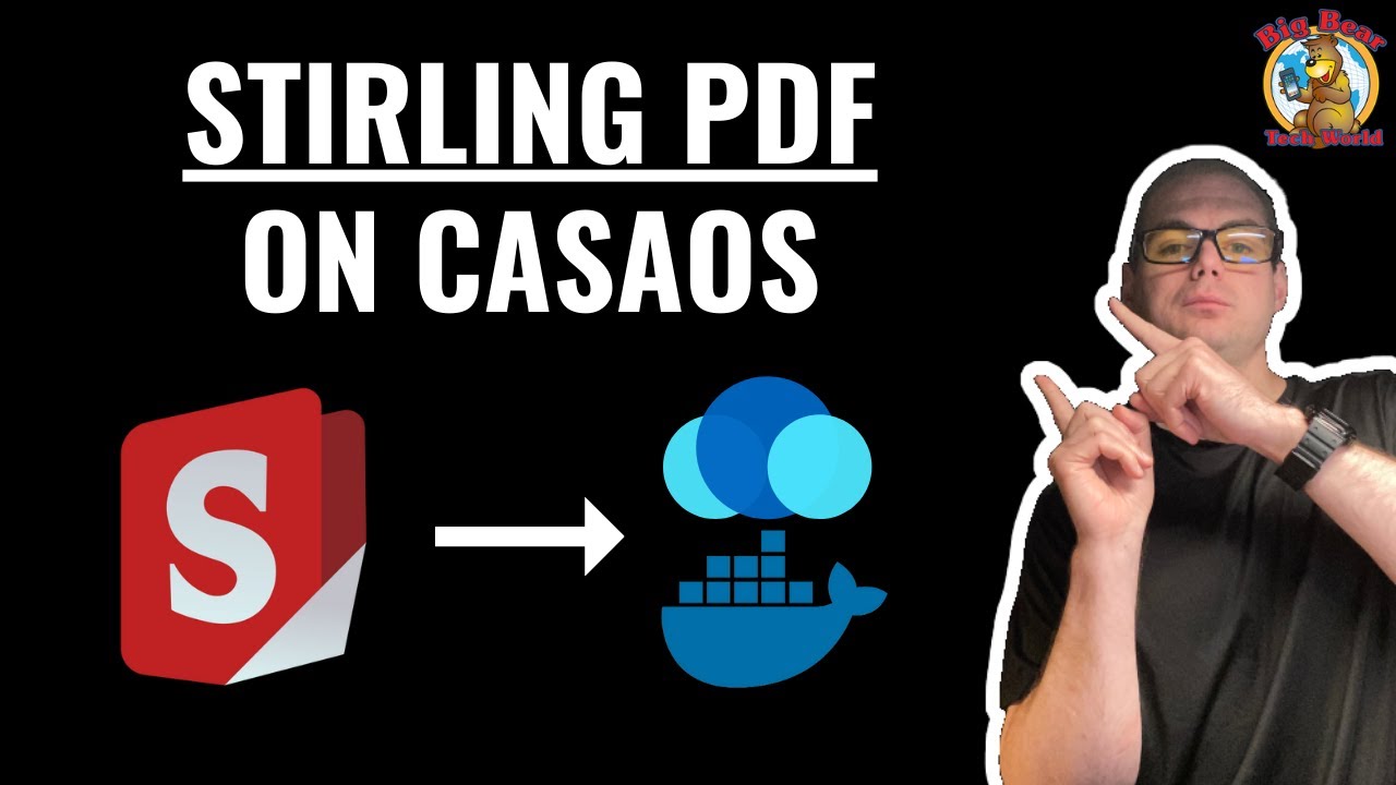 🔒 Install Stirling PDF on CasaOS: Your Private PDF Swiss Army Knife