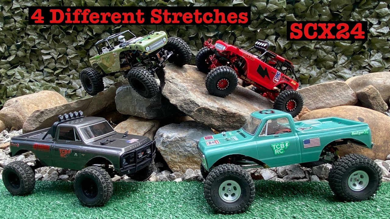 SCX24 Stretch options. Deadbolt/C10.