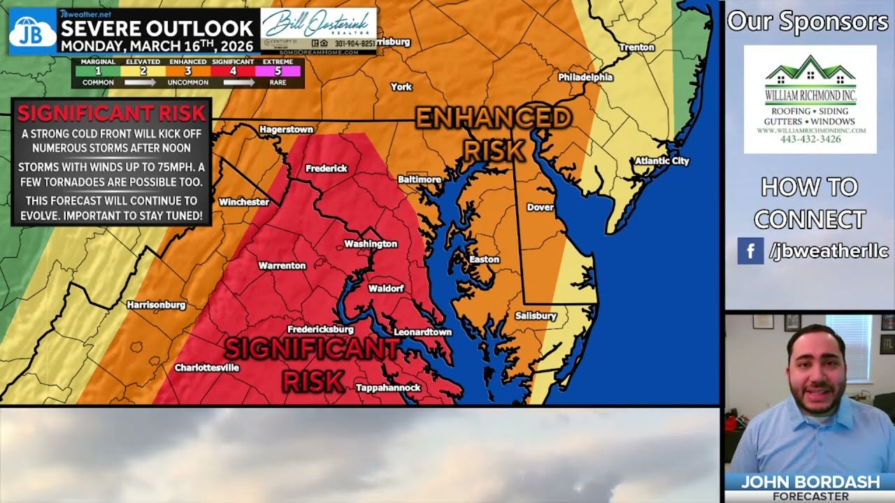 SUNDAY PM SEVERE UPDATE | JB Weather