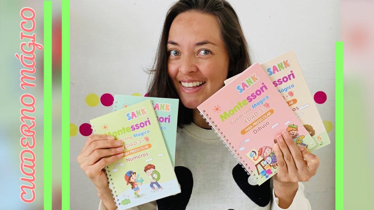Cuaderno M&aacute;gico Montessori