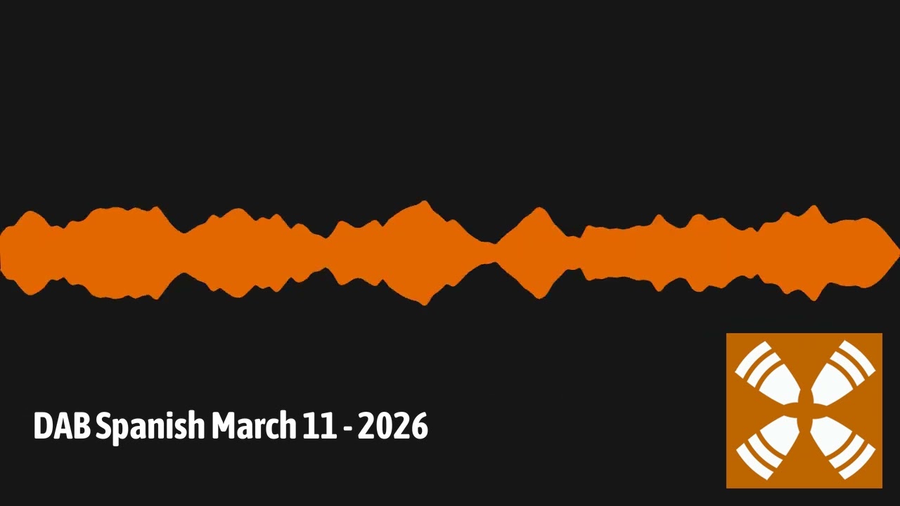 DAB Spanish March 11 - 2026 | 1 Year Daily Audio Bible En Espanol