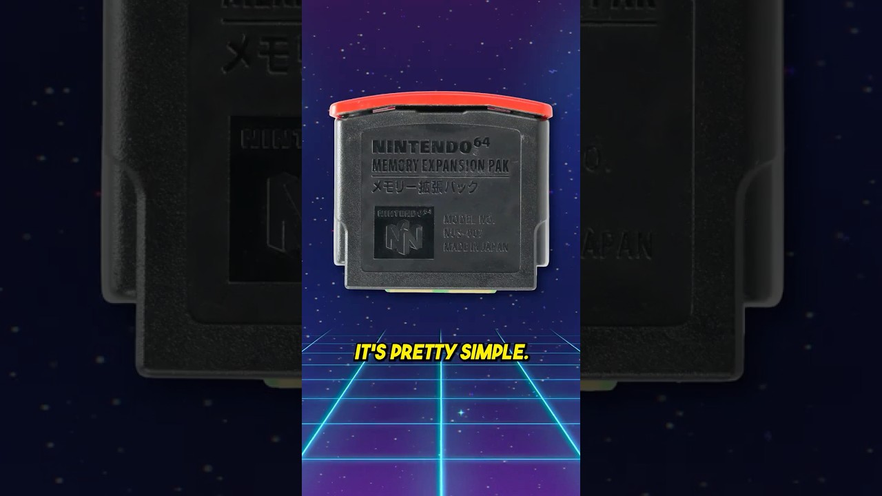 What Does the N64 Expansion Pak Do? #n64 #retrogaming #retrotech #nintnedo