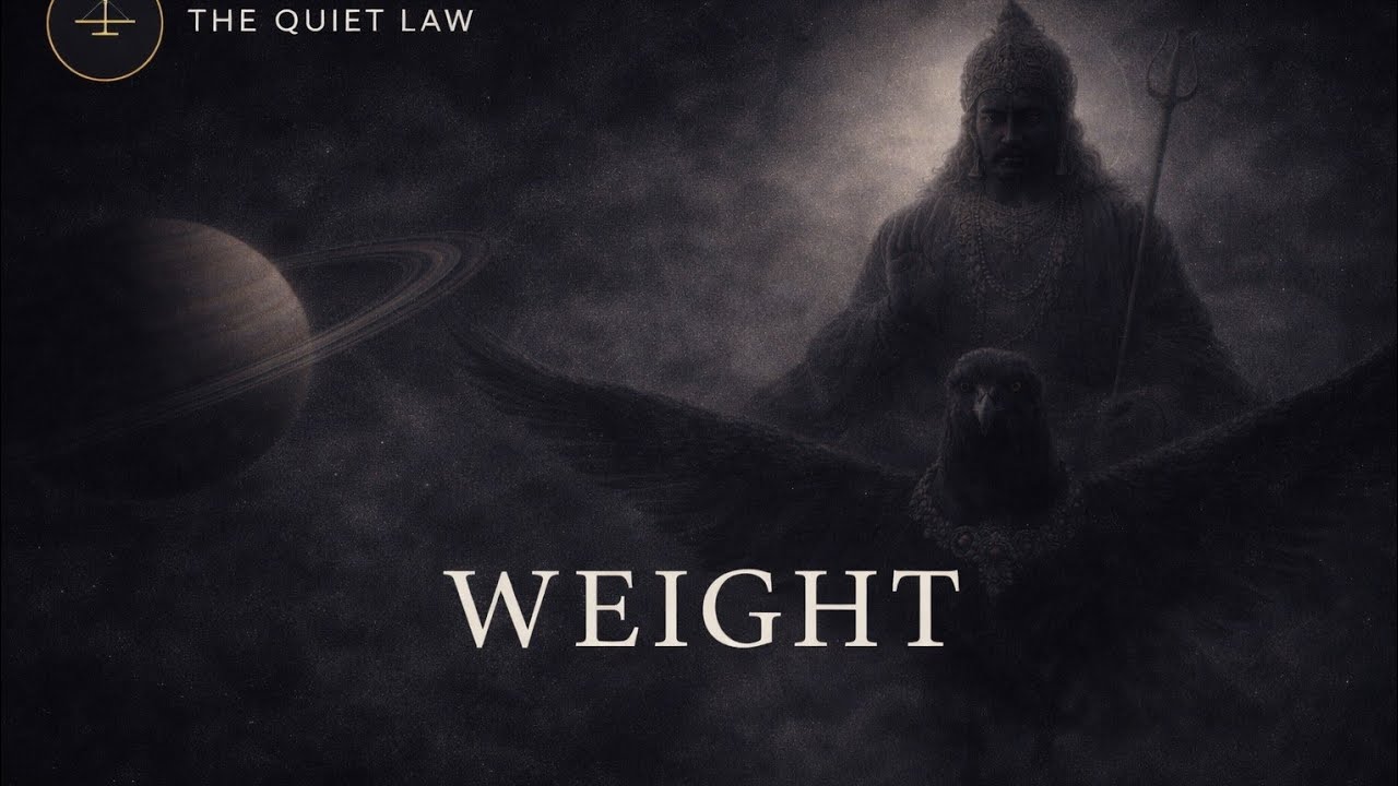 Episode 4 : The Quiet Law |Shani-Responsibility NOT Weight @TheQuietLaw03 