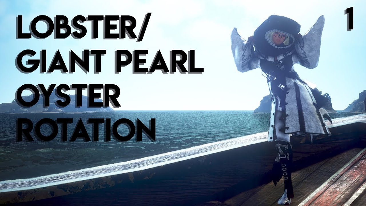 Black Desert Online - Lobster/Giant Pearl Oyster Rotation 1