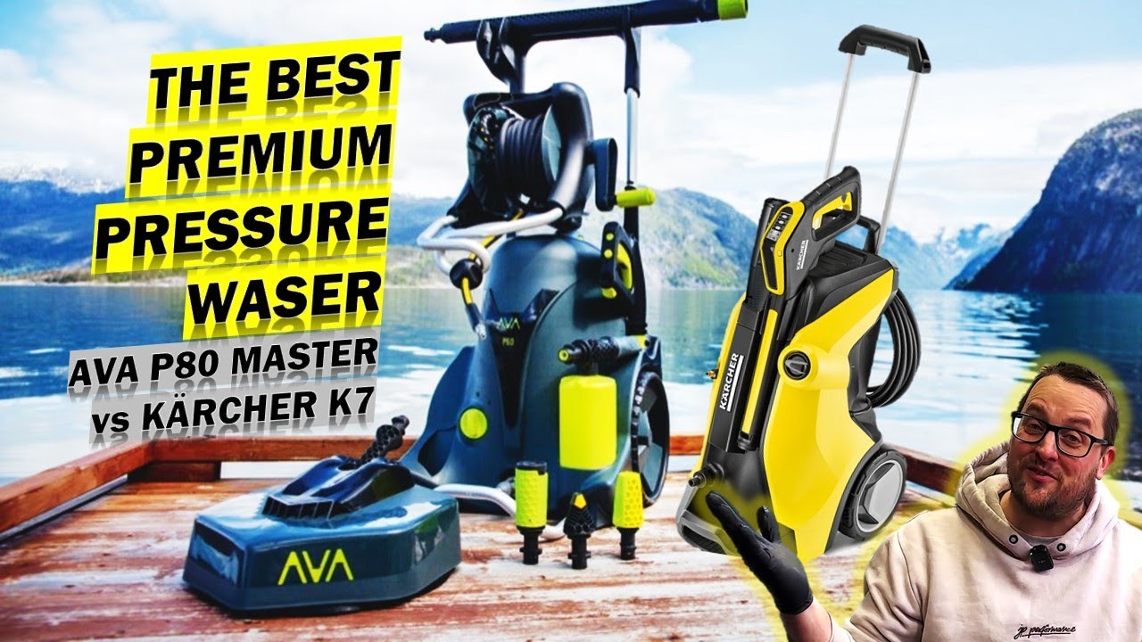 BEST PRESSURE WASHER EVER MADE? AVA P80 Master vs Kärcher K7 - Duell of the Premium Pressure Washers