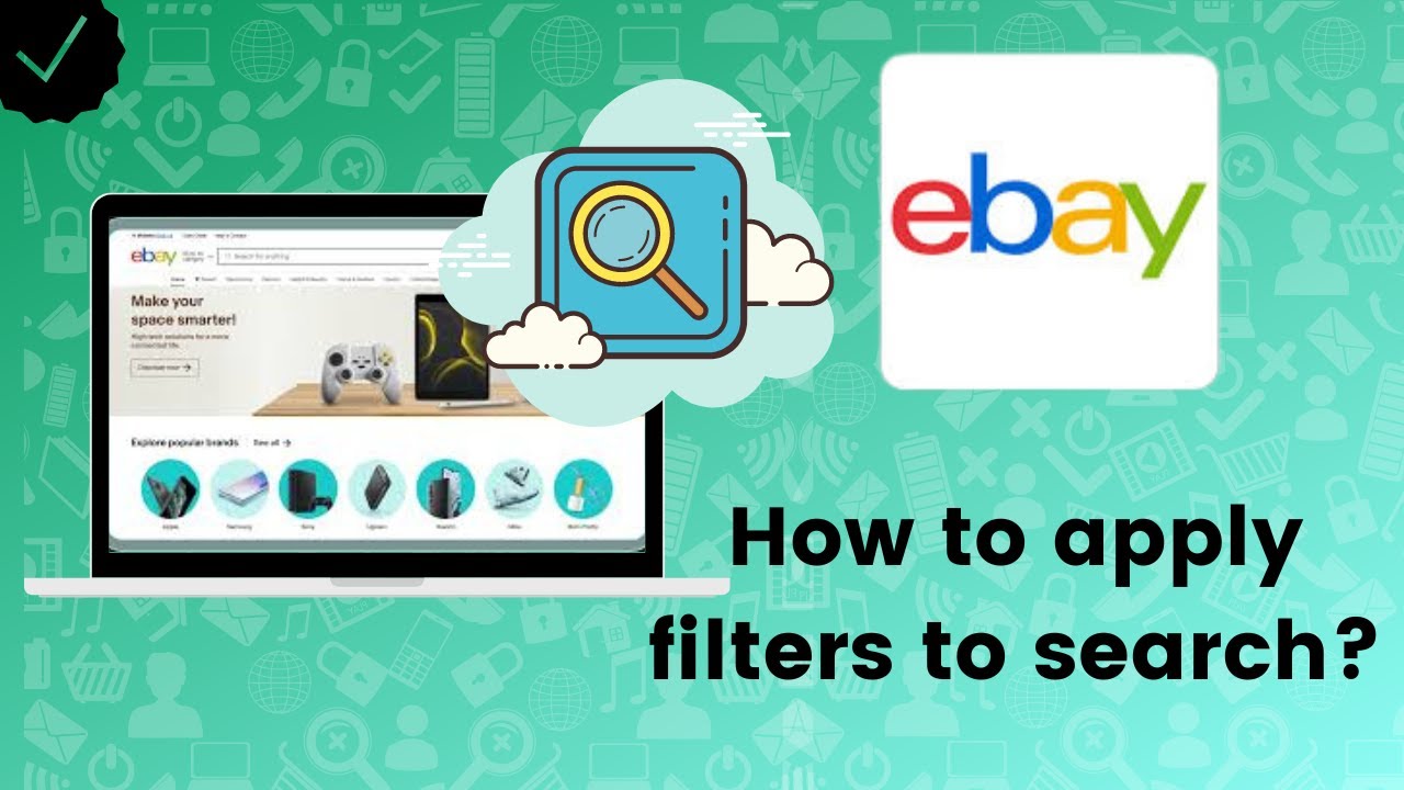 How to apply filters to narrow down search on eBay.com?