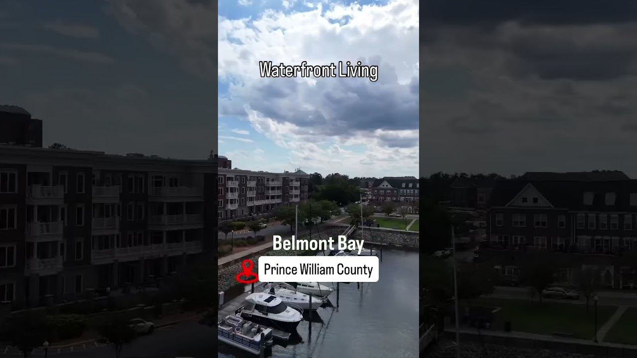 Waterfront living in Woodbridge Virginia 😳 #dmv #realestate #virginiahomes #princewilliamcountyva