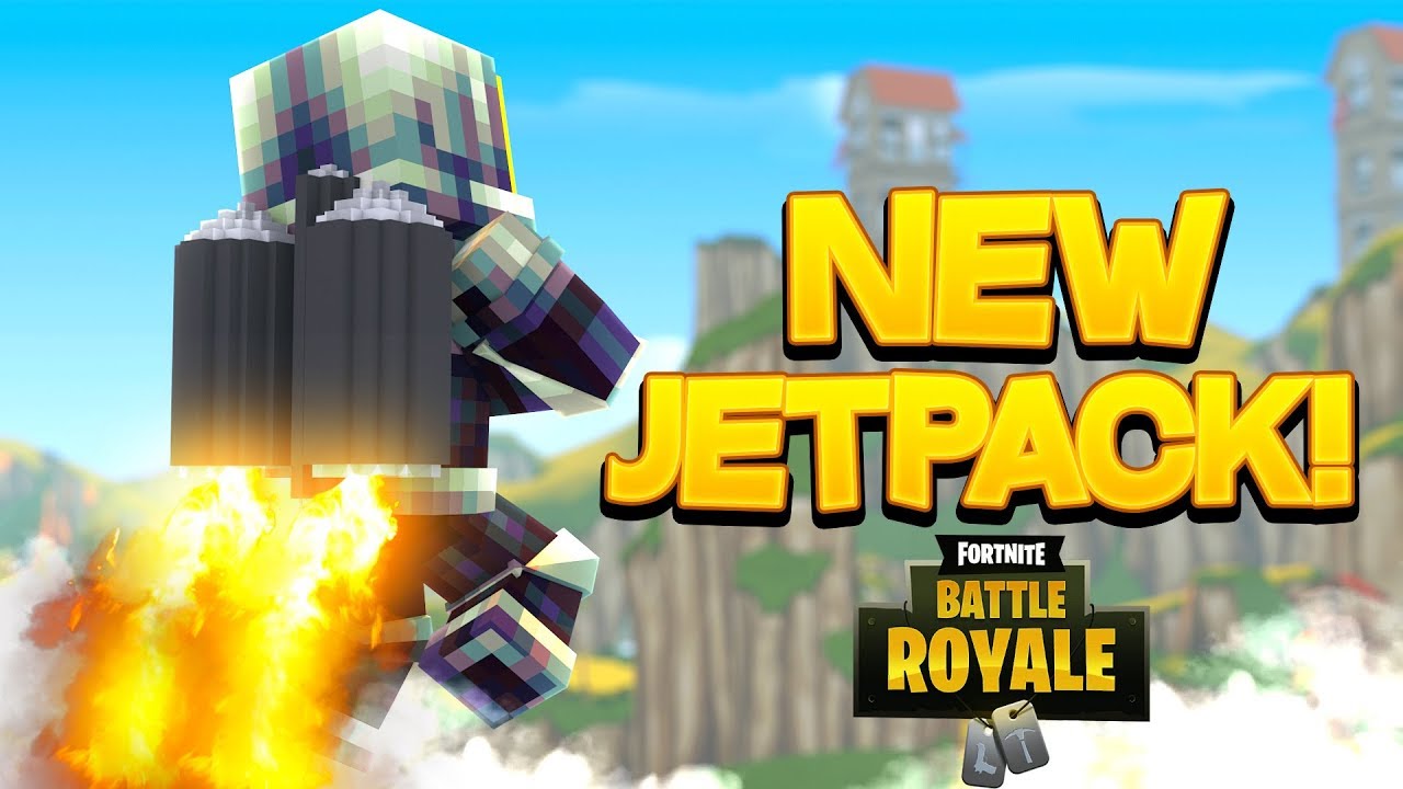 Fortnite - JETPACK BLITZ MODE! (Minecraft Fortnite Blitz Challenge)