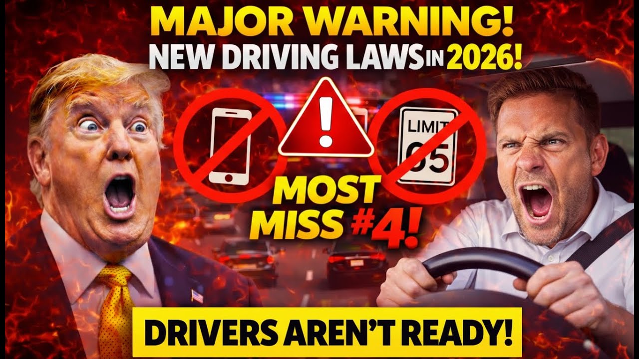 10 Driving Laws Just Changed in 2026 &mdash; Most Drivers Miss #4, New Rules Every Driver Must Follow