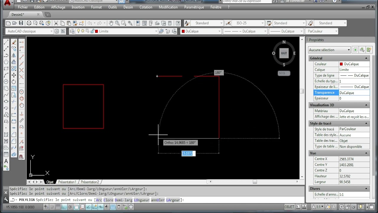 Autocad 2014 Calque   Cotation