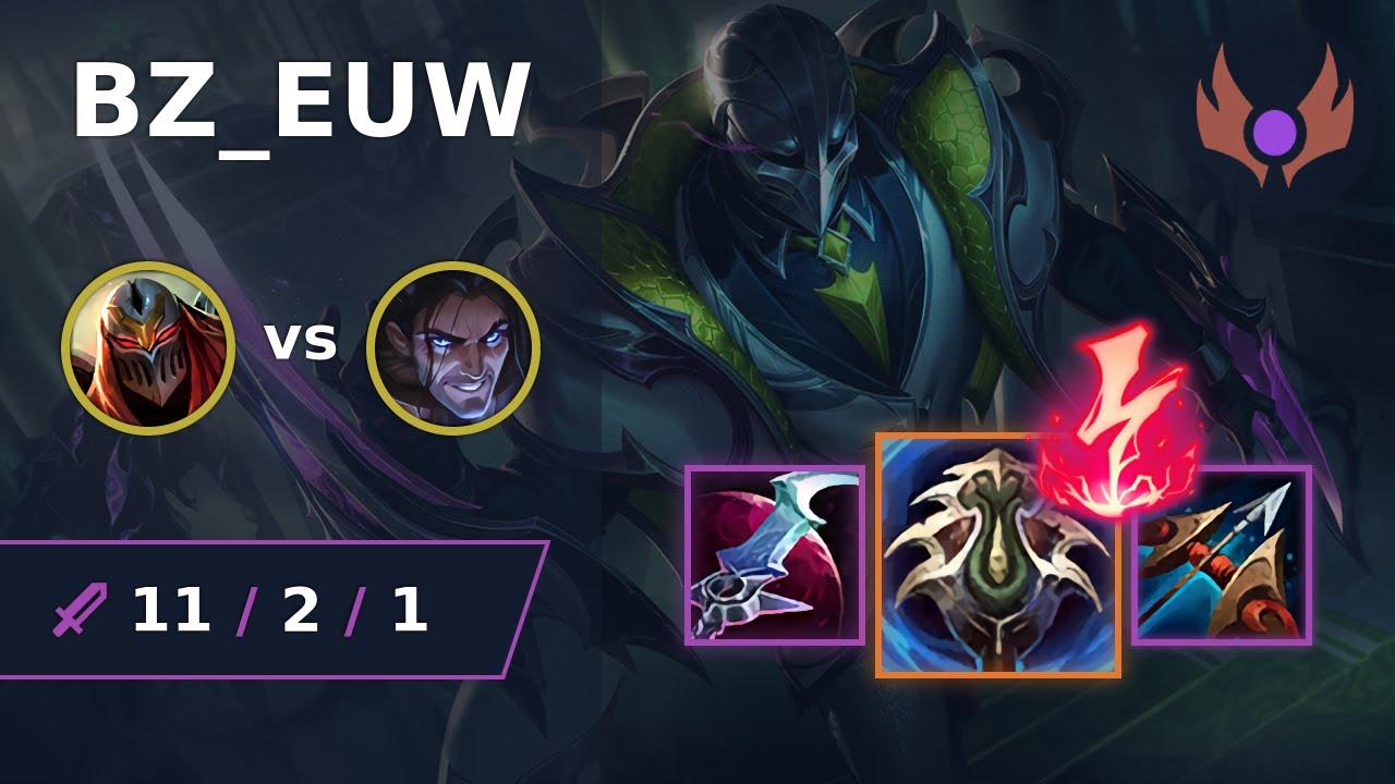 [ BZ_EUW ] Zed MID vs Sylas | EUW MASTER | LOL Season 2024