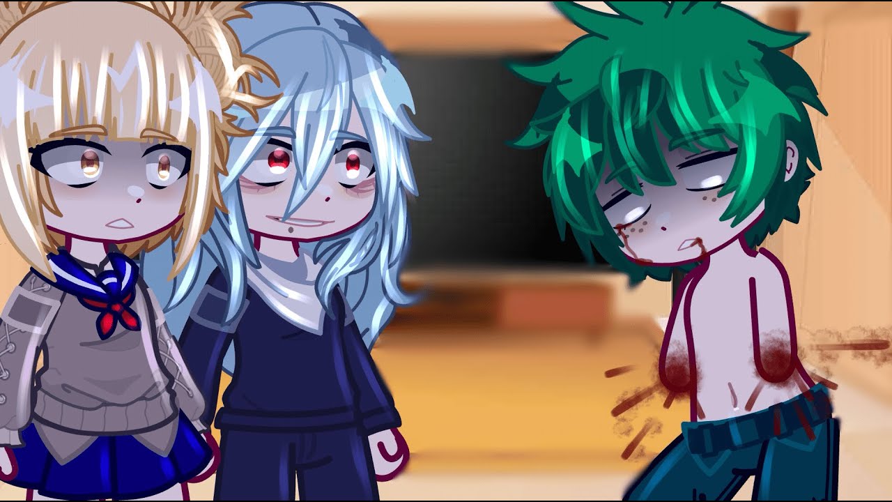 League of Villains React To Future // MANGA // Final War Arc // MHA // Gacha Club