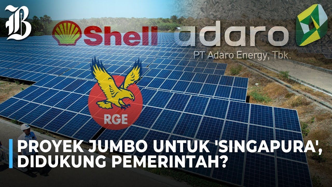 Adaro, Shell, Hingga Royal Golden Eagle Tunggu Kepastian Ekspor Listrik EBT ke Singapura