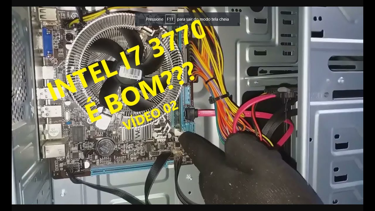 Processador Intel Core i7 3770 &eacute; Bom ? (i7 3770 &eacute; Bom Para Jogos?) RESPODENDO PERGUNTAS #video02