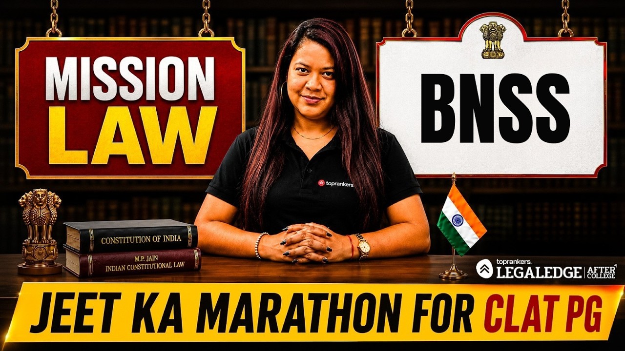 CLAT PG 2027 | Marathon Session | BNSS - One Shot