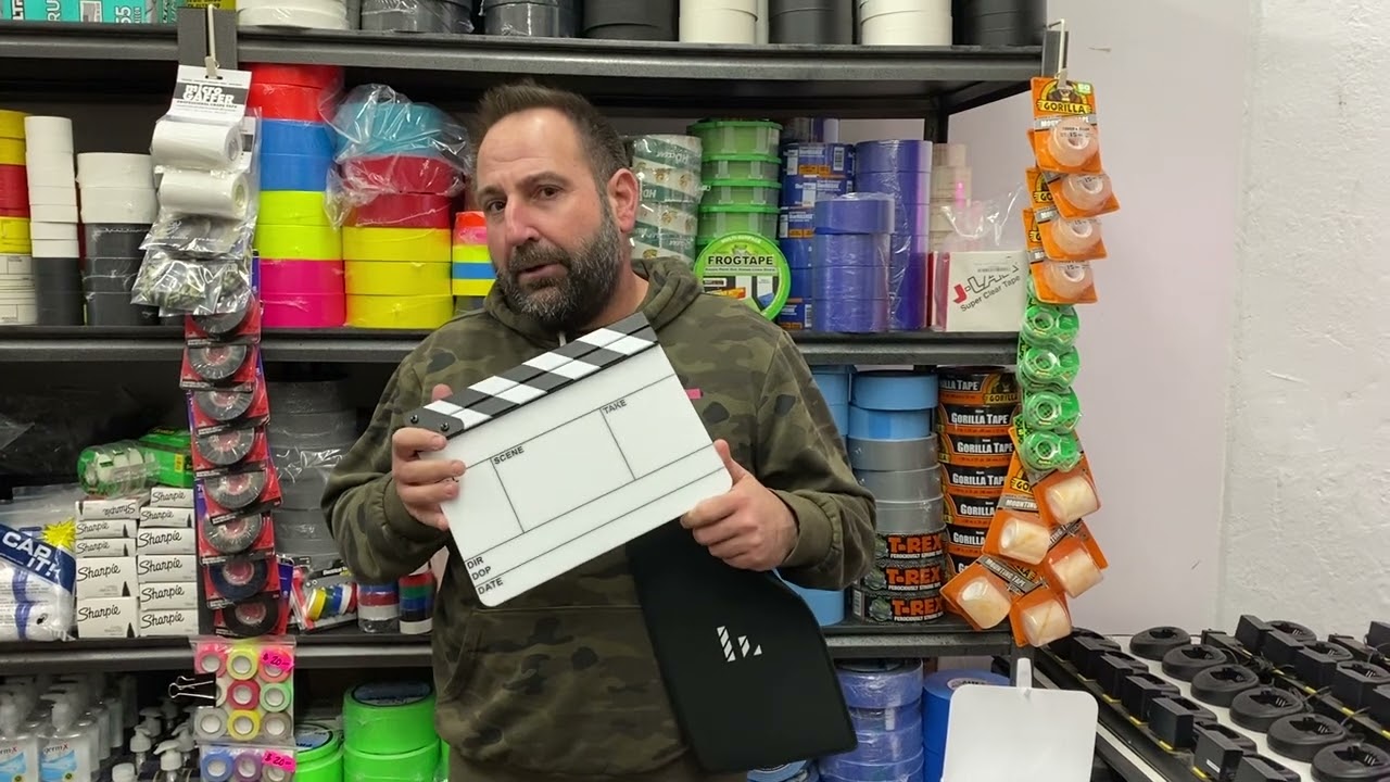 Film Sticks Clapperboard