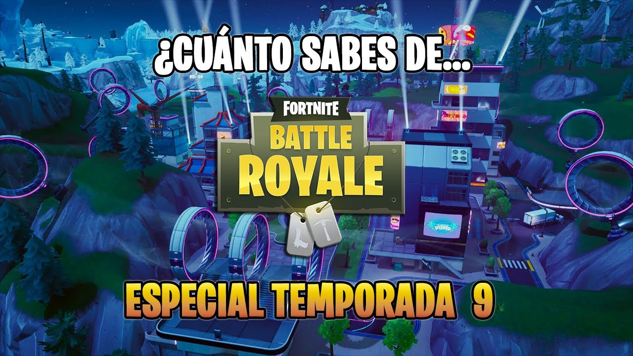 &iquest;Cu&aacute;nto sabes de Fortnite Battle Royale? - Especial Temporada 9 | Examen Fortnite (Test / Quiz)