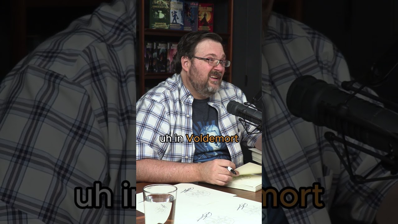 Волдеморт &mdash; нехороший персонаж | Намеренно пустой эпизод 166 | #brandonsanderson #harrypotter