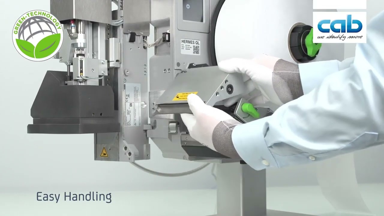 AIS Cab Hermes QL Print and Apply Linerless labeller
