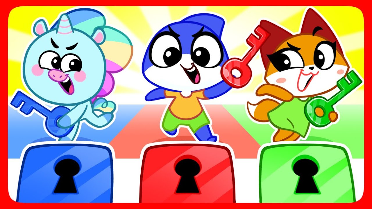 ¡Aventuras en el Laberinto de Globos! 🎈 Colores y Canciones con Baby Sharks 🦈✨