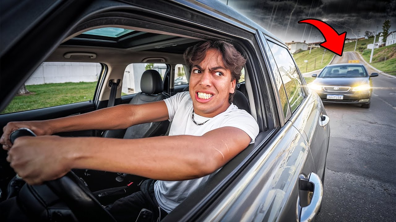 FUI PERSEGUIDO POR UM CARRO MISTERIOSO! *suspeito