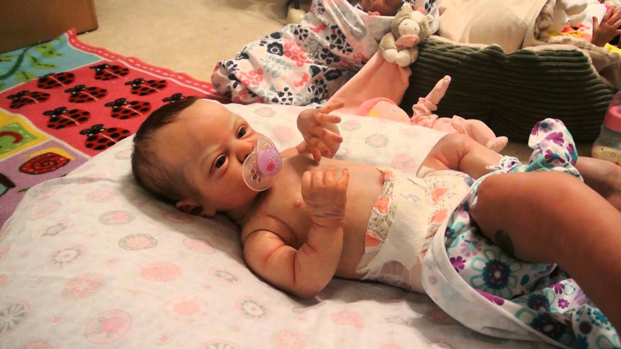 Feeding and getting Olive ready for bed!