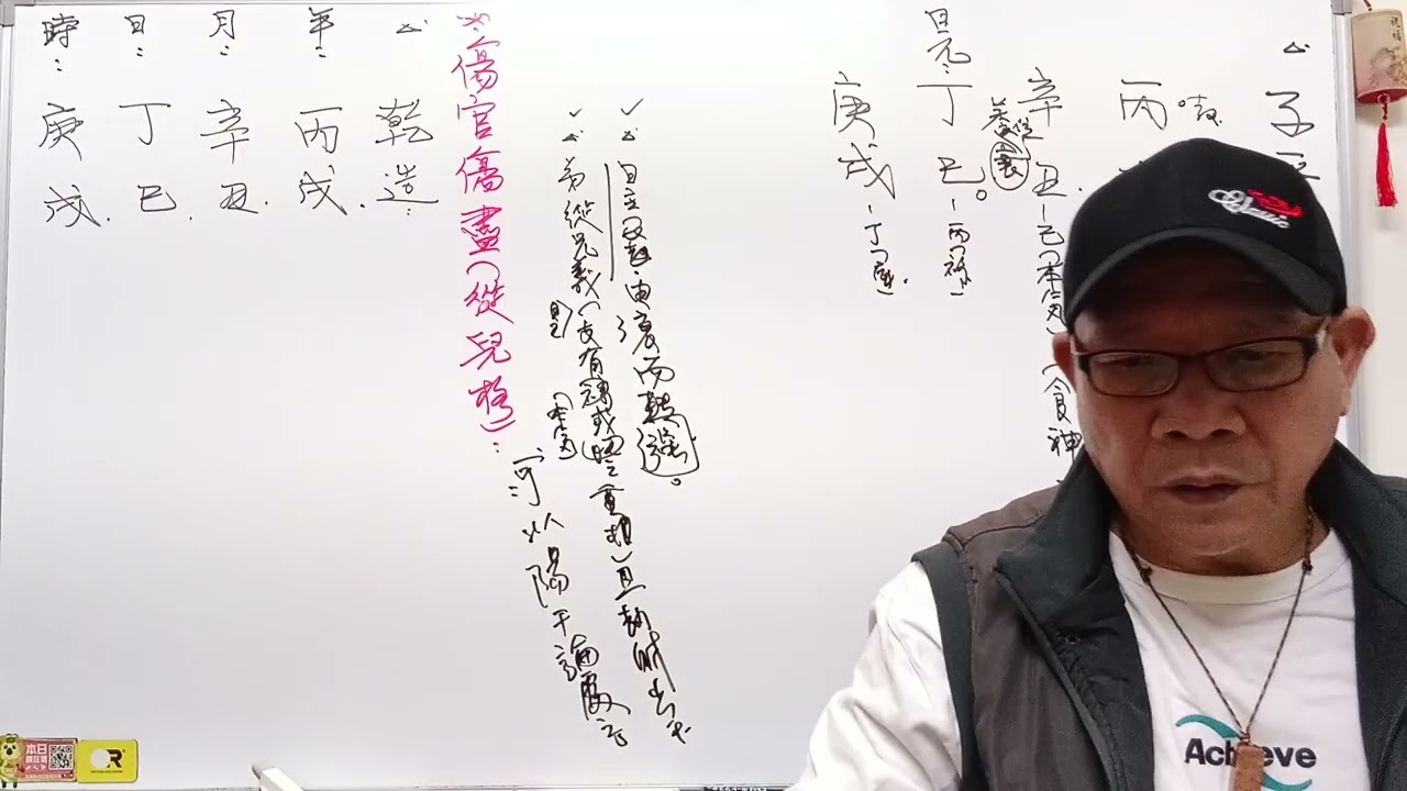 福田五術 李老師主講 子平八字：［正宗福田心法：從兒格之“傷官傷盡”，舉一“中難度”之八字為例，詳盡解說&行運應知之注意事項。］！！！