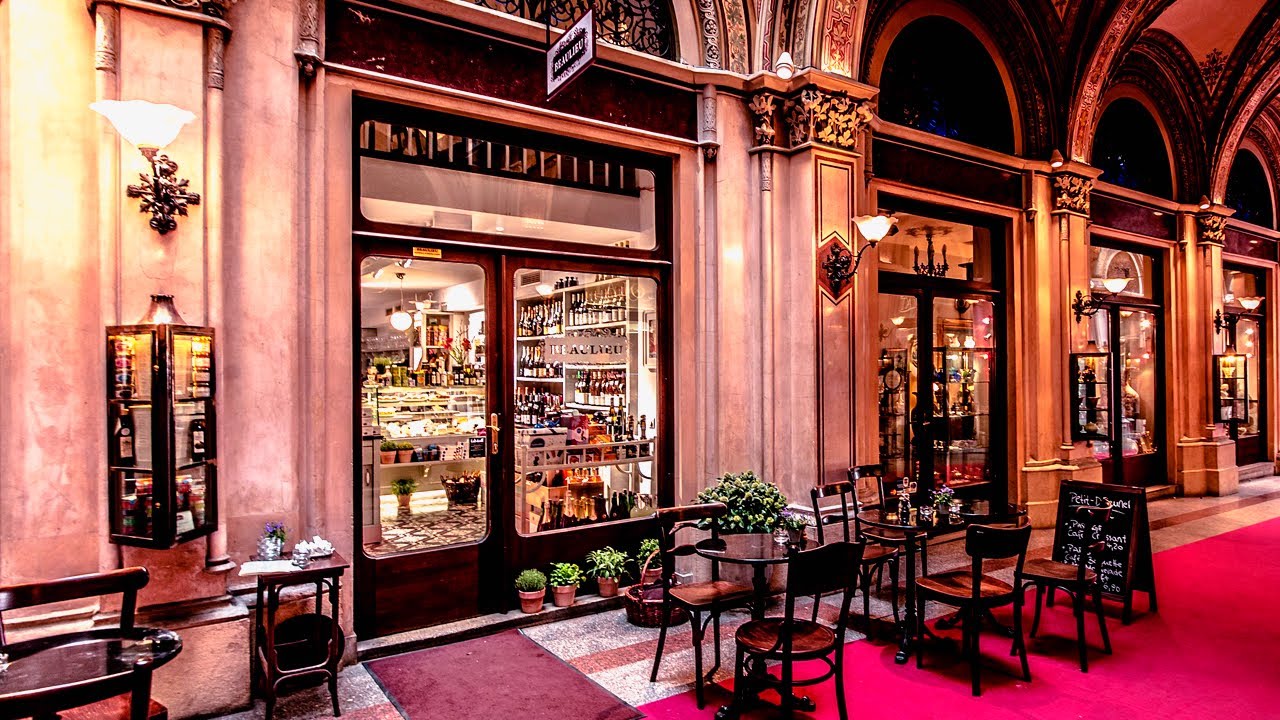 VIENNA (WIEN) Cafe Music - MUSIC MIX of Instrumental Jazz Ambient for Cafe, Lounge & Coffee Shop