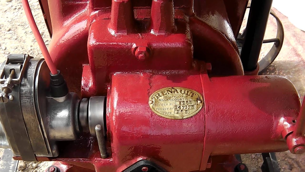 MOTEUR FIXE RENAULT TYPE 268