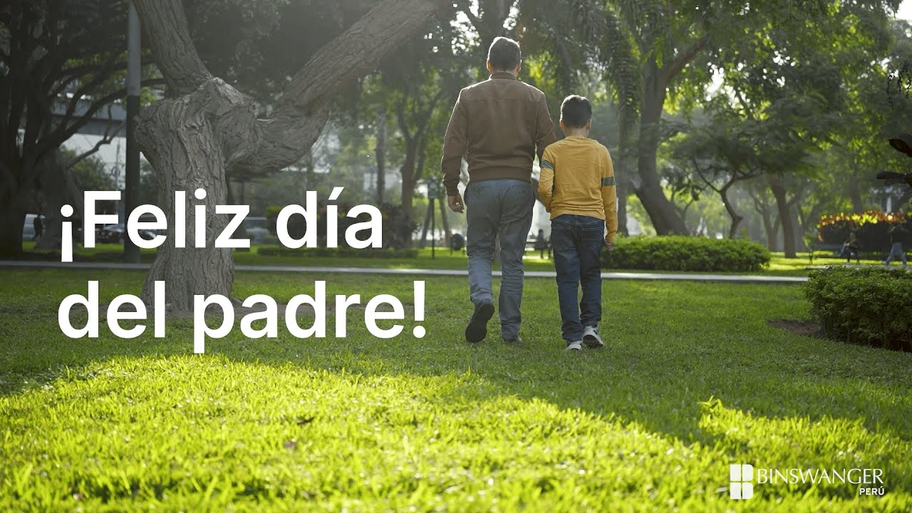¡Feliz día del Padre!