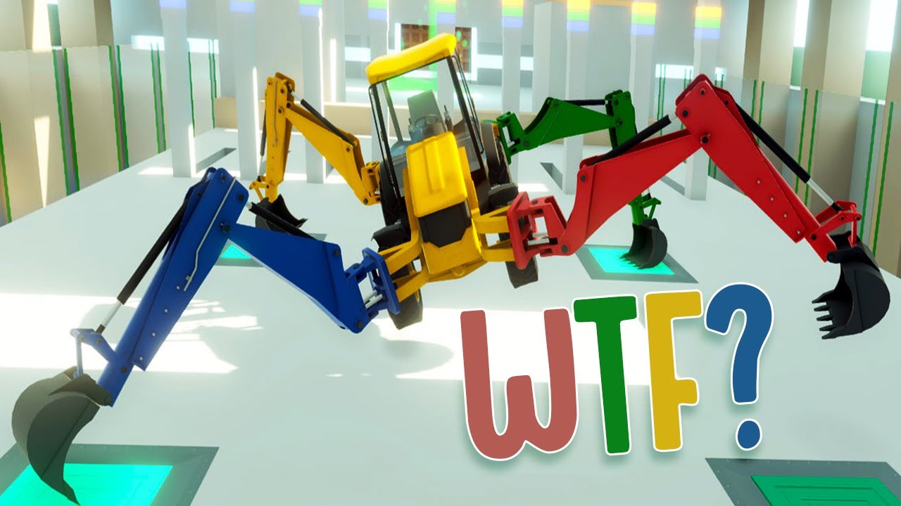 THIS ISN'T EVEN MY FINAL FORM! - Backhoe Parkour...WTF? - BH Trials