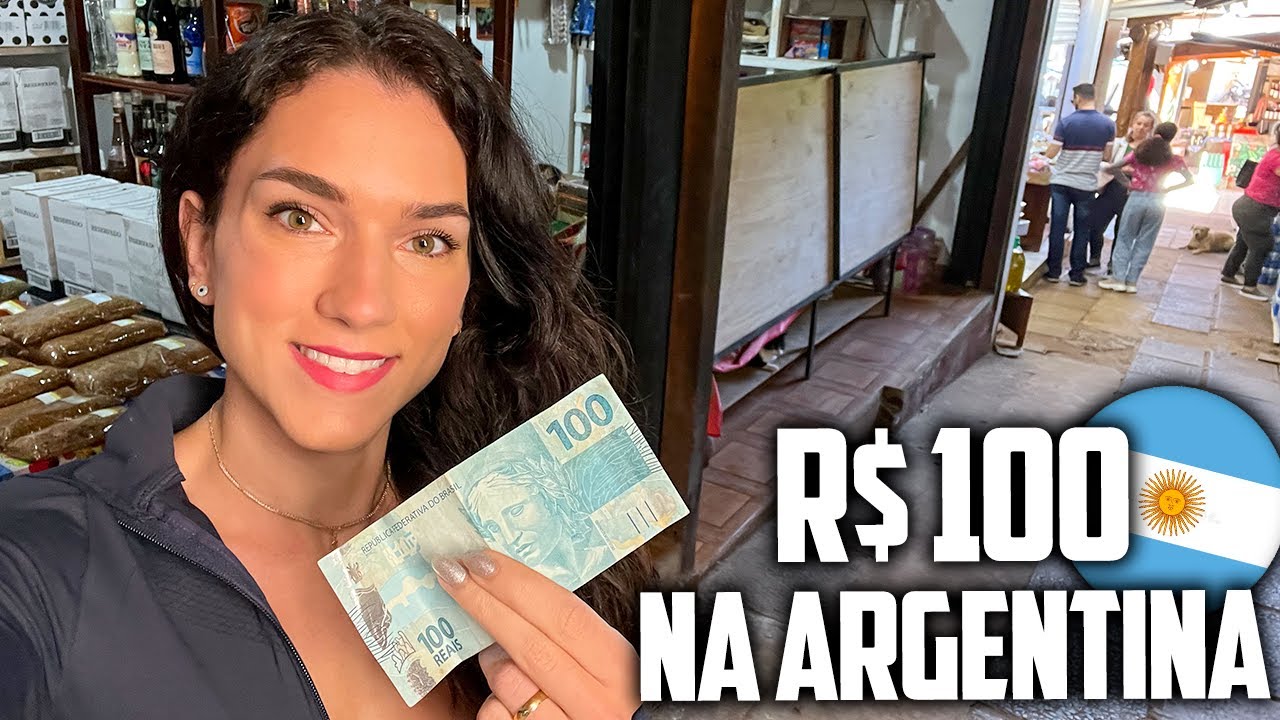 O QUE DA PRA COMPRAR COM R$ 100 NA ARGENTINA