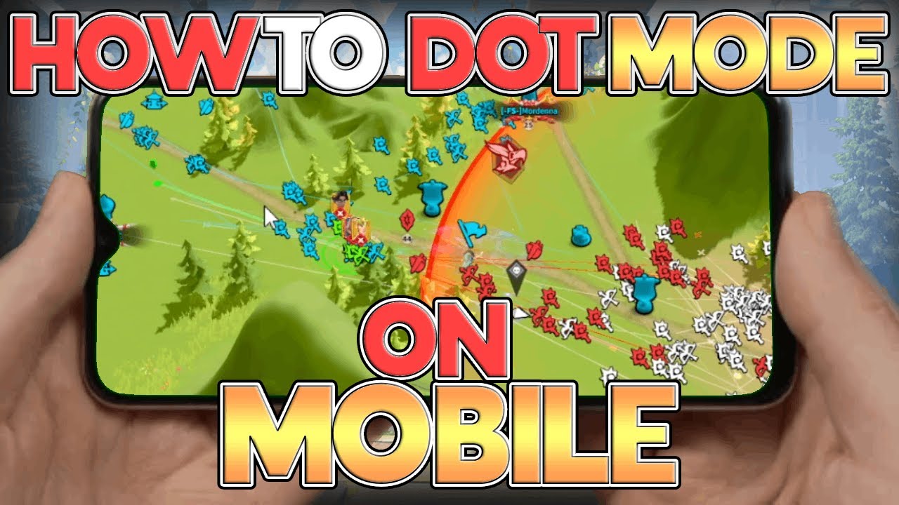 How to DOT Mode! Mobile App Style! PVP Gameplay Guide to EASY Targeting!