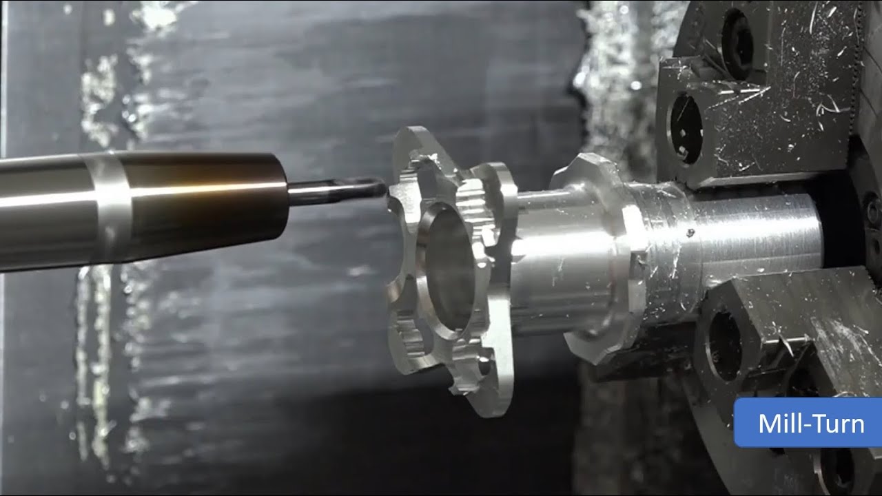Incredible, High Speed CNC Mill Turn, Revolutionizing CNC Machining