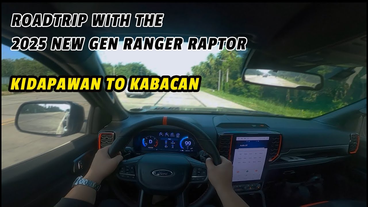 POV Drive 🚗| 2025 Ranger Raptor|Kidapawan➡️Kabacan (via Matalam) 🌾 | Cotabato’s Scenic Rice Fields 🌄