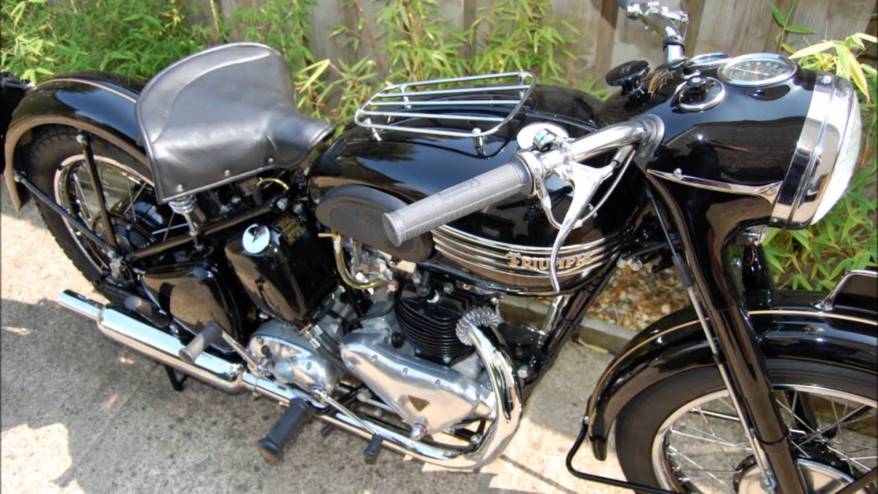 1952 Triumph Thunderbird 6t 650cc Sprung hub model