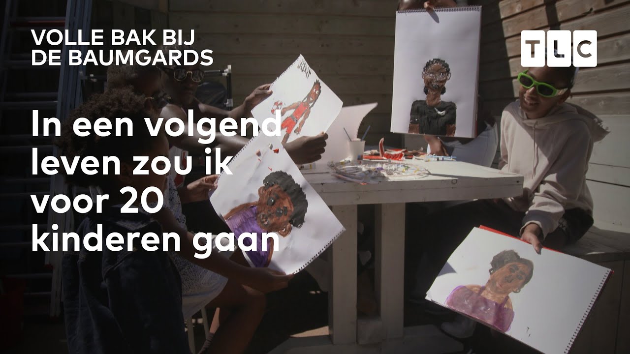 Bijzondere werkverdeling bij de drukke familie Baumgard!