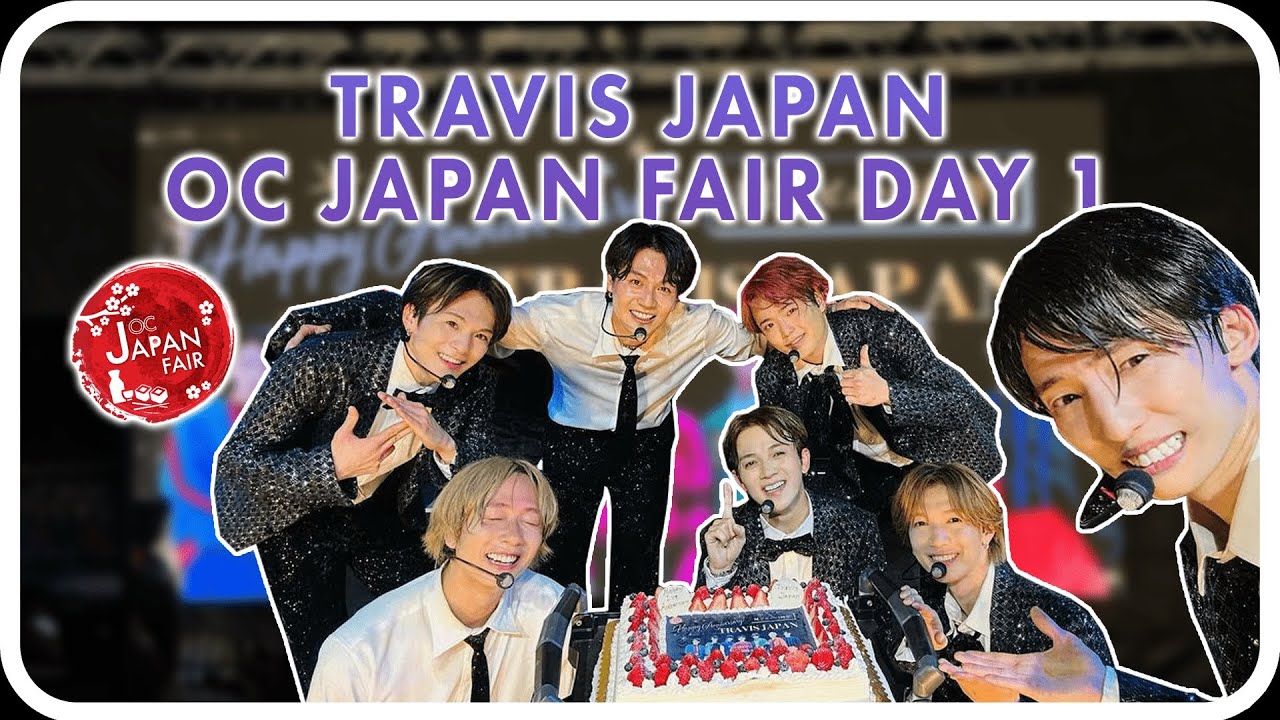[ENG SUB] Travis Japan OC Japan Fair Day 1 Full Performance w/ MC + Special Debut Celebration